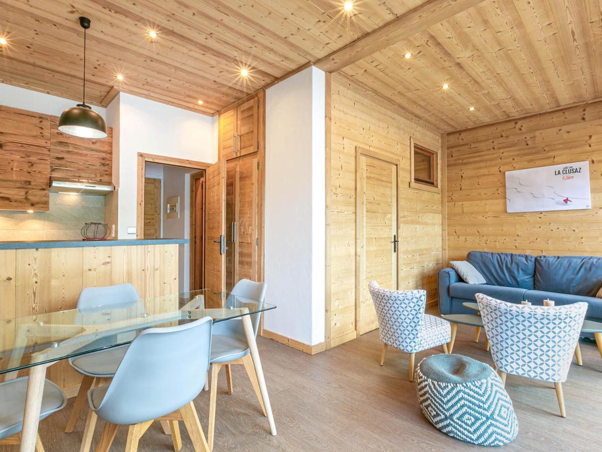 Grand Studio Cabine, Balcon, Parking, Centre La Clusaz - Fr-1-437-85 Exterior photo